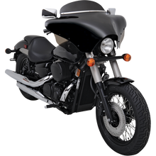 Load image into Gallery viewer, MEMPHIS SHADES HD 5" BATWING WINDSHIELD BLACK MEP8501