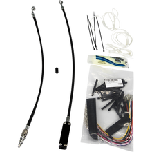 Load image into Gallery viewer, FAT BAGGERS INC INSTALL KT 16"BLK CL-CBL 109116-B