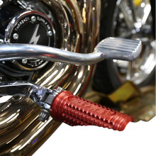 Load image into Gallery viewer, THRASHIN SUPPLY CO. FOOTPEGS BURN DYNA RED TSC-2017-2-D