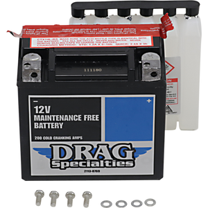 DRAG SPECIALTIES BATTERIES BATTERY YTX14LBSFT DRAG CTX14L-BS FT