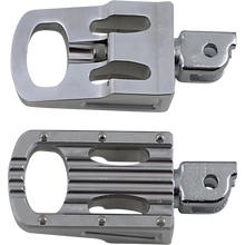 Load image into Gallery viewer, Biltwell Punisher ST18 RiderFoot Pegs Motorcycle Foot Pegs ''Compatible/Replacement for'' Harley-Davidson