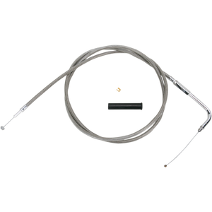 DRAG SPECIALTIES S/STEEL THROTTLE CABLE 5332158B