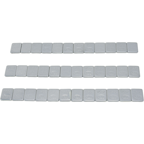 K&L SUPPLY SILVER STICK ON WHEEL WEIGHTS 36PK 32-2415