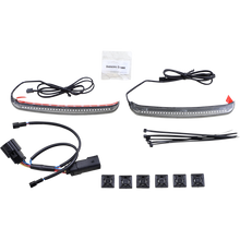 Load image into Gallery viewer, CIRO LLC LIGHT BAG BLADES RED 14-19 FLHTCU WO CONTRO PR 40040