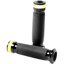 Load image into Gallery viewer, PERFORMANCE MACHINE GRIP CONTOUR LED TBW BLK 0063-2100M-B