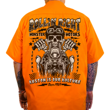 Load image into Gallery viewer, LETHAL THREAT SHRT ROLLRIGHT WRK OR 4XL DG60173-4XL