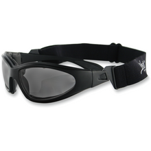 Load image into Gallery viewer, BOBSTER GXR SUNGLASSES BLACK FRAME SMOKE ANTIFOG GXR001