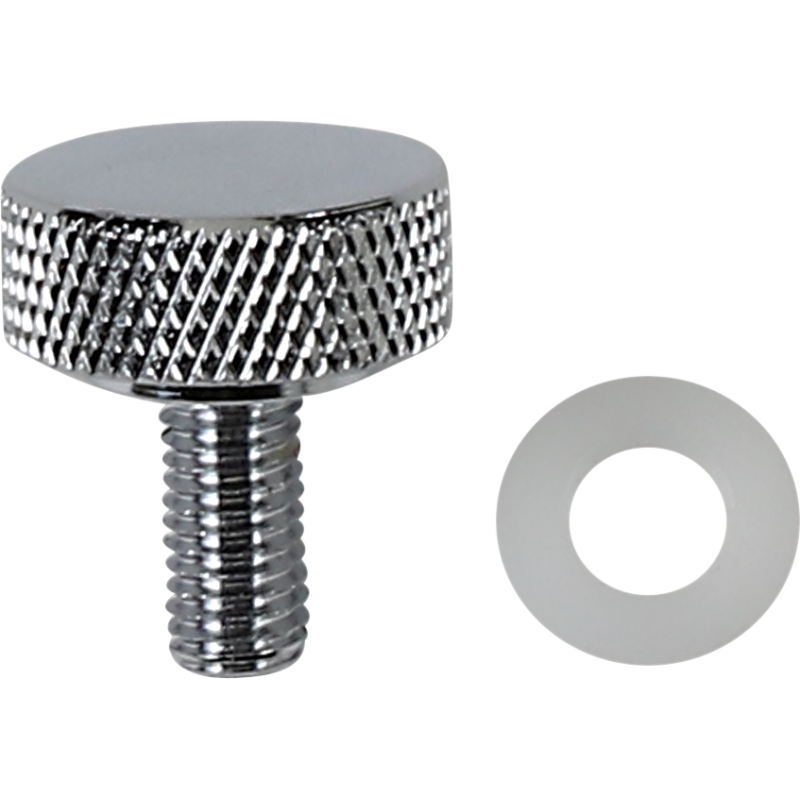 DRAG SPECIALTIES SEAT KNOB CHM 1/4-28 370280