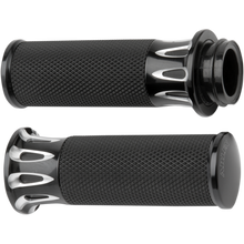 Load image into Gallery viewer, ARLEN NESS GRIPS DC H-D FBW LONG BLK 07-319