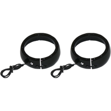 Load image into Gallery viewer, CUSTOM DYNAMICS TRIM PASS BLK 96-05 FLHT CDTB-45TR-3B