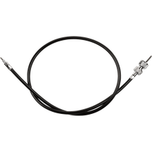 Load image into Gallery viewer, DRAG SPECIALTIES L84-87 FXE/85 FXEF BLK SPEEDO CABLE 4391400B