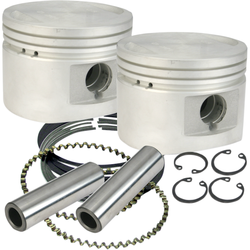S&S CYCLE Piston, Set, 3-1/2