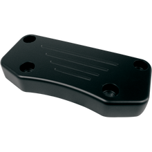 Load image into Gallery viewer, WILD 1 1" B/MILLED HANDLEBAR CLAMP BLK  W/HOLES 0603-0291