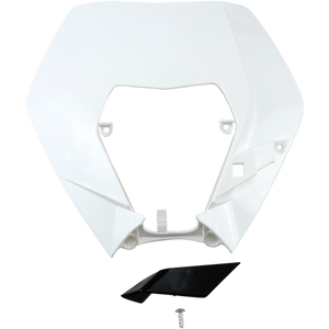 UFO HEADLIGHT PLASTIC KTM WHT KT04090047