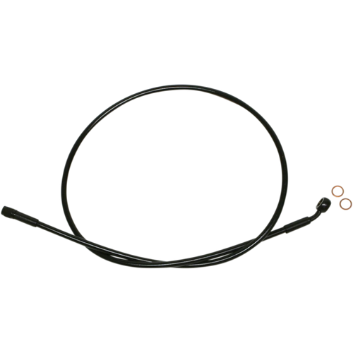 MAGNUM XR BLK/BLK Upper Brake Line 35, 10mm Banjo SBB0706-35