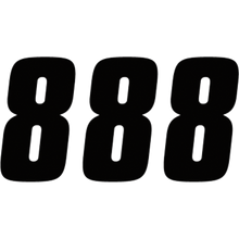 Load image into Gallery viewer, FACTORY EFFEX FACTORY 4" NUMBER BLACK #8 08-90008
