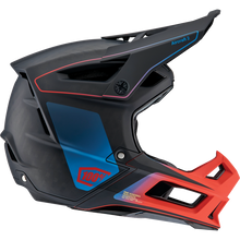 Load image into Gallery viewer, 100% AIRCRAFT 2 HELMET CARBON STEEL BLUE/NEON RED - S 80002-00013