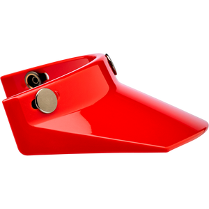 BILTWELL VISOR MOTO 3 SNAP RED 2002-563