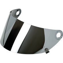 Load image into Gallery viewer, VERSAINSECT go S Gen2 Flat Shield | Chrome Mirror | Anti-Fog | Scratch Resistant | UV/A UV/B Resistant | Motorcycle Helmet Accessory