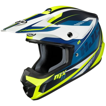 HJC CS-MX II Drift MX Offroad Helmet Hi-Vis/Gray SM