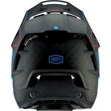 Load image into Gallery viewer, 100% AIRCRAFT 2 HELMET CARBON STEEL BLUE/NEON RED - S 80002-00013