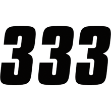 Load image into Gallery viewer, FACTORY EFFEX FACTORY 7" NUMBER BLACK #3 08-90083