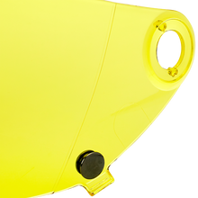 Load image into Gallery viewer, VERSAINSECT go S Gen2 Flat Shield | Yellow | Anti-Fog | Scratch Resistant | UV/A UV/B Resistant | Motorcycle Helmet Accessory