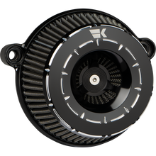 Load image into Gallery viewer, KHROME WERKS Instigator Air Cleaner - Tracer - Black - Twin Cam 250210