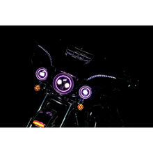 Load image into Gallery viewer, KURYAKYN HEADLIGHT PRISM +7" BLK PN 2478- KUR2478