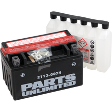 Load image into Gallery viewer, PARTS UNLIMITED BATTERIES CTX7A-BS  W/ACID PACK PC CTX7A-BS