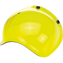 Load image into Gallery viewer, Biltwell Bubble Shield Yellow - Anti-fog, Scratch Resistant, UV/A UV/B Resistant