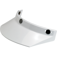 Load image into Gallery viewer, BILTWELL VISOR MOTO 3SNAP WHT 2002-562