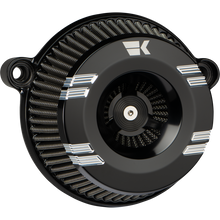 Load image into Gallery viewer, KHROME WERKS Instigator Air Cleaner - Klassic - Black - Twin Cam 250200
