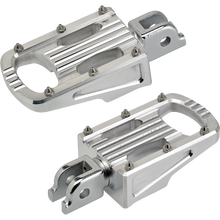 Load image into Gallery viewer, Biltwell Punisher ST18 RiderFoot Pegs Motorcycle Foot Pegs ''Compatible/Replacement for'' Harley-Davidson
