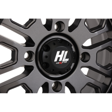 Load image into Gallery viewer, HIGHLIFTER HL23 ALLOY 15X7 4/156 5+2 (+38mm) BEADLOCK GUN METAL GREY W1 15HL23-1556