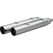 Load image into Gallery viewer, KHROME WERKS 4-1/2&quot; War Hammer Mufflers Chrome 202220