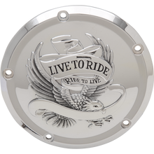 Load image into Gallery viewer, DRAG SPECIALTIES COVER DRBY CHR LTR 16-19 FLHT D33-0110CA