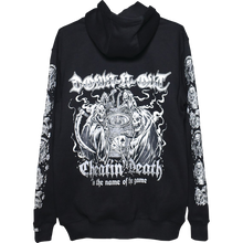 Load image into Gallery viewer, LETHAL THREAT HOODY PULOVR CHTDTH BK 2X HD10054XXL
