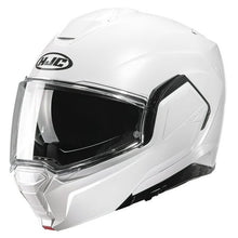 Load image into Gallery viewer, HJC i100 Solid Modular Motorcycle Helmet White XXL