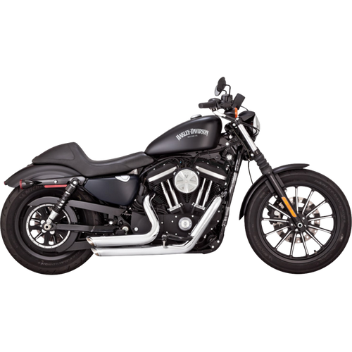 S&S CYCLE EXH.50ST 2-1 BLK 07-16 FL 550-0772B