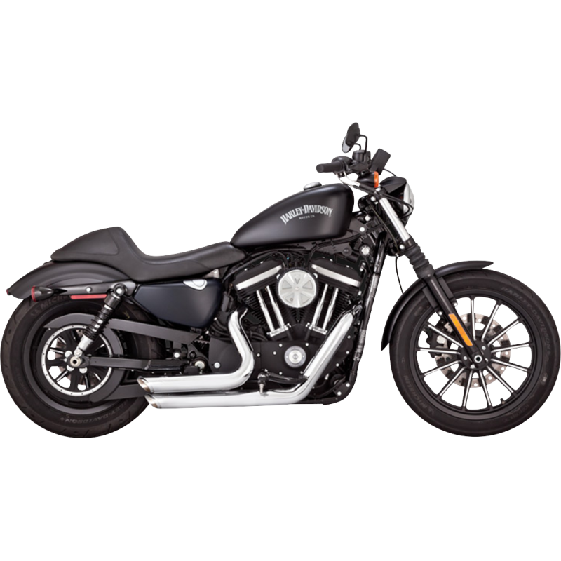 S&S CYCLE EXH.50ST 2-1 BLK 07-16 FL 550-0772B