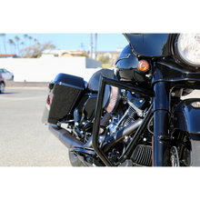 Load image into Gallery viewer, LA CHOPPERS ENGINE GUARD TWN PKS BLK LA-7100-00B
