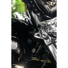 Load image into Gallery viewer, CIRO LLC Tie Down Brackets for Batwing Fairings, Chrome 66000