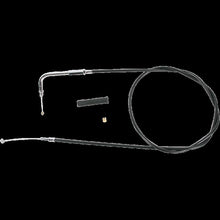 Load image into Gallery viewer, DRAG SPECIALTIES BLACK THROTTLE CABLE 4332150B