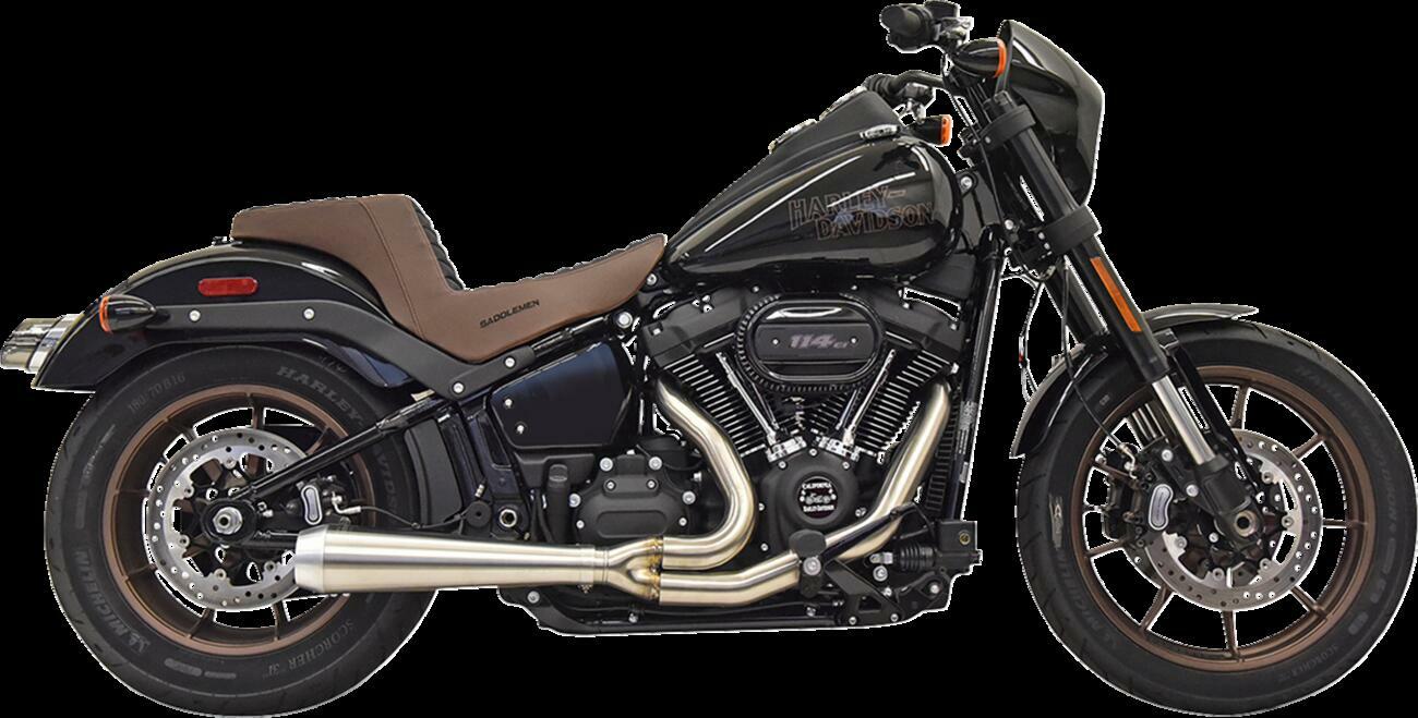 BASSANI XHAUST 2-into-1 Road Rage Exhaust System - Stainless - 49-State 1S72SSE