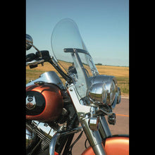Load image into Gallery viewer, KLOCK WERKS CLEAR FLARE W/SHIELD FLHR 16"94-19 KWW-02-0237