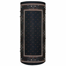 Load image into Gallery viewer, ZAN HEADGEAR MOTLEY TUBE POLYESTER CLASSIC BANDANA BLACK &amp; ORANGE T197
