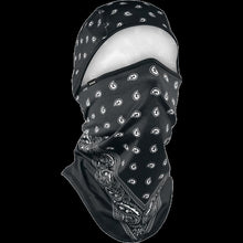 Load image into Gallery viewer, ZAN HEADGEAR BALACLV SF CONV BK PAISLY WB4L101