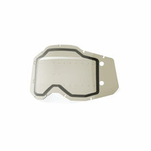 Load image into Gallery viewer, 100% RC2/AC2/ST2 FORECAST LENS - DUAL PANE W/ BUMPS SMOKE 59101-00002
