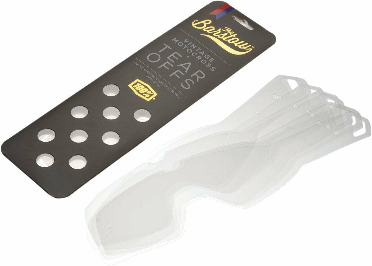 100% BARSTOW TEAR-OFFS - 20 PK 59002-00001